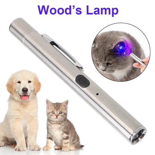 Veterinary Wood Lamp Pet Fungus Detection Flashlight